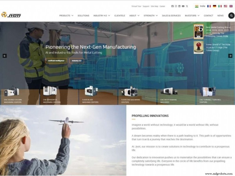 Principais Fornecedores de Máquinas CNC na Índia: 7 Marcas Confiáveis Analisadas