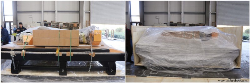 Grande Máquina CNC para Madeira 2130 Enviada para a Líbia – Construção Personalizada e Entrega Rápida