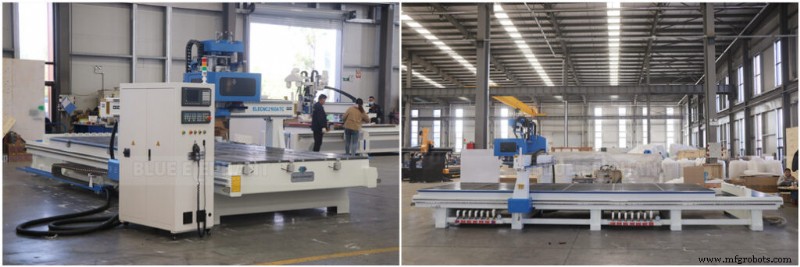 Roteador CNC ATC 2160 mm com Cabeça Agregada e Cabeça de Furação 9+4 Entregue em Surabaya – Ideal para Produção de Móveis e Gabinetes