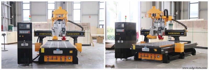 Cortadora de Madeira CNC 1327 ATC – Construída Sob Medida para Fabricação de Móveis na Espanha