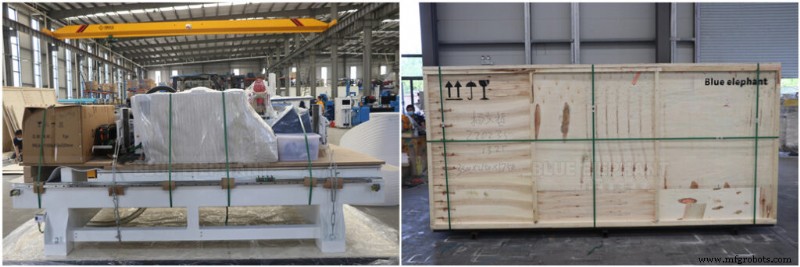 Roteador CNC Linear ATC 1325 4×8 Pronto para Entrega em Baltimore, EUA