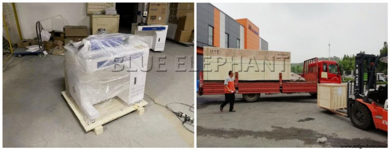 Blue Elephant CNC Envia Máquina de Marcação a Laser de Fibra Premium para o México