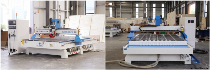 Máquina CNC 2030 Linear ATC para Marcenaria da Blue Elephant Pronta para Entrega ao Quirguistão