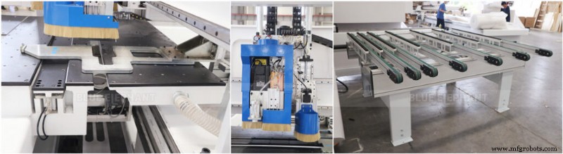 Máquina de Furação CNC 6 Lados ET6-1325 de Alto Nível Entregue a Abbas, Catar