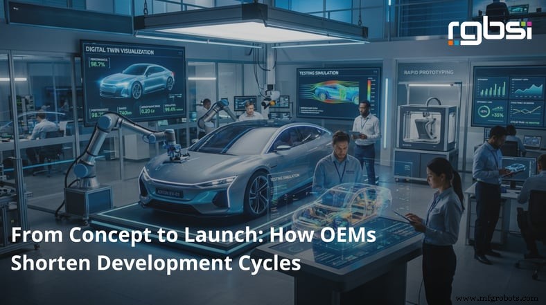 Acelerando Desenvolvimento de Veículos: Como OEMs Encurtam Ciclos de Lançamento