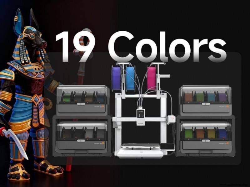 Análise Anycubic Kobra X – Rápida, Silenciosa, Impressão 3D Multi-Cor para Profissionais