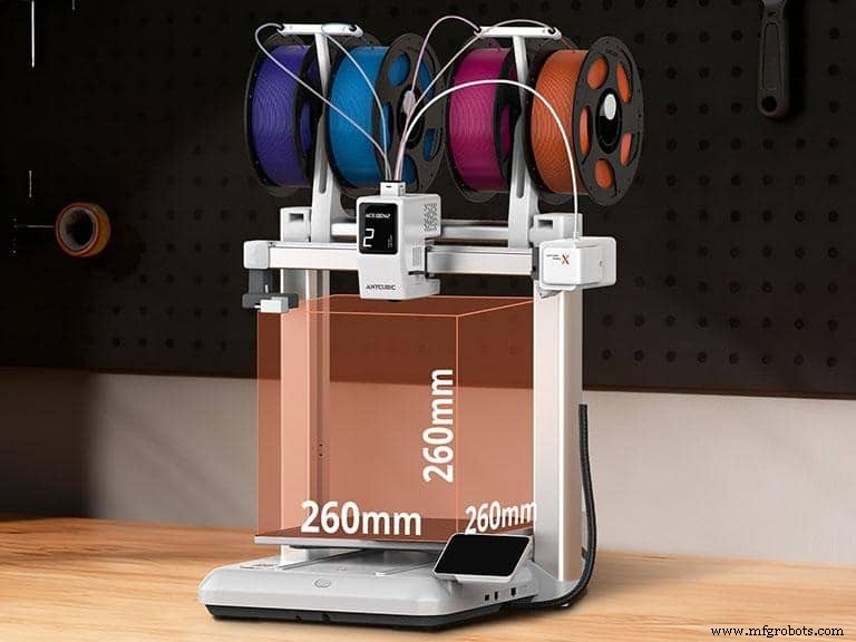 Análise Anycubic Kobra X – Rápida, Silenciosa, Impressão 3D Multi-Cor para Profissionais