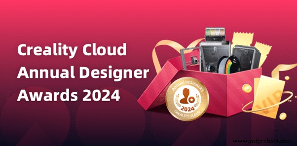 Prêmios Anuais de Designers 2024 da Creality Cloud: Celebrando Inovação e Excelência