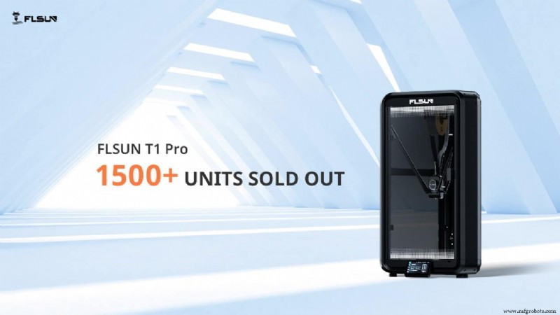 FLSUN Comemora 10º Aniversário com 1.500+ Pedidos da T1 Pro e Descontos Exclusivos