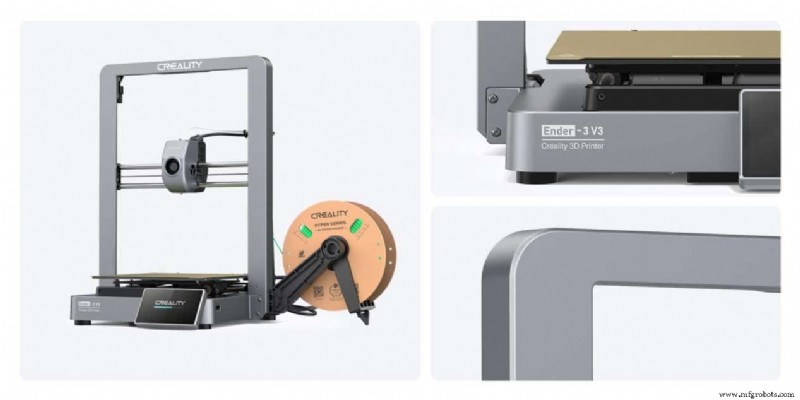 Ender-3 V3 da Creality: Novo Referencial de Velocidade e Qualidade com Tecnologia CoreXZ