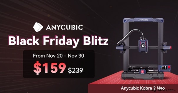 Anycubic Black Friday 2024: As 3 Melhores Ofertas de Impressoras 3D