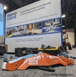 Rapid Axis Impulsiona a Equipe Horizon s Calypso com Peças de Precisão para Dominação no BattleBots