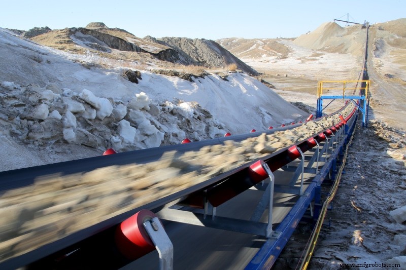 Aumentando a Produtividade na Mineração com Sistemas Transportadores Avançados